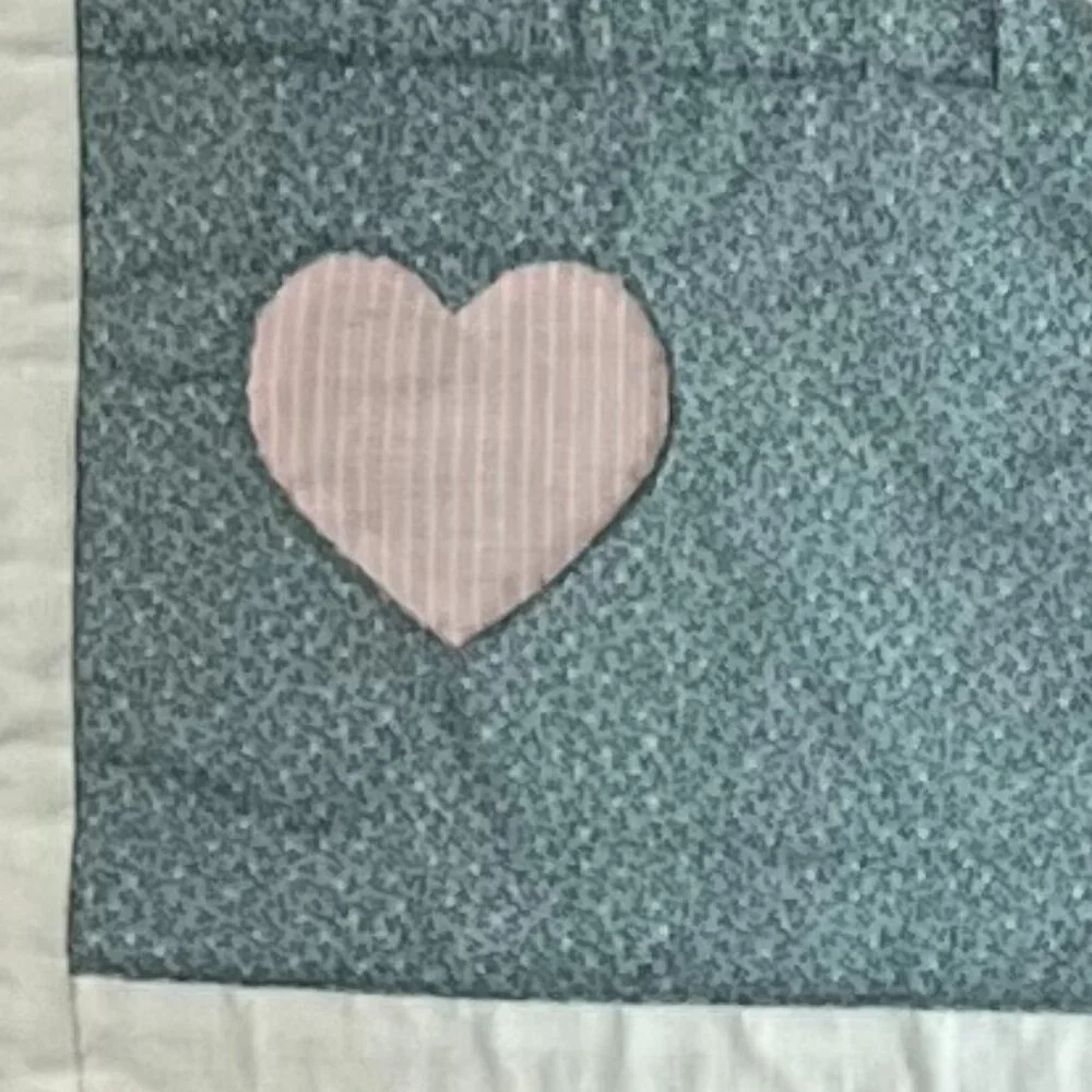 Handmade Hand-Quilted Cozy Cat Baby Quilt / Lap Blanket / Wall Hanging ~ Kittens - Picture 16 of 16